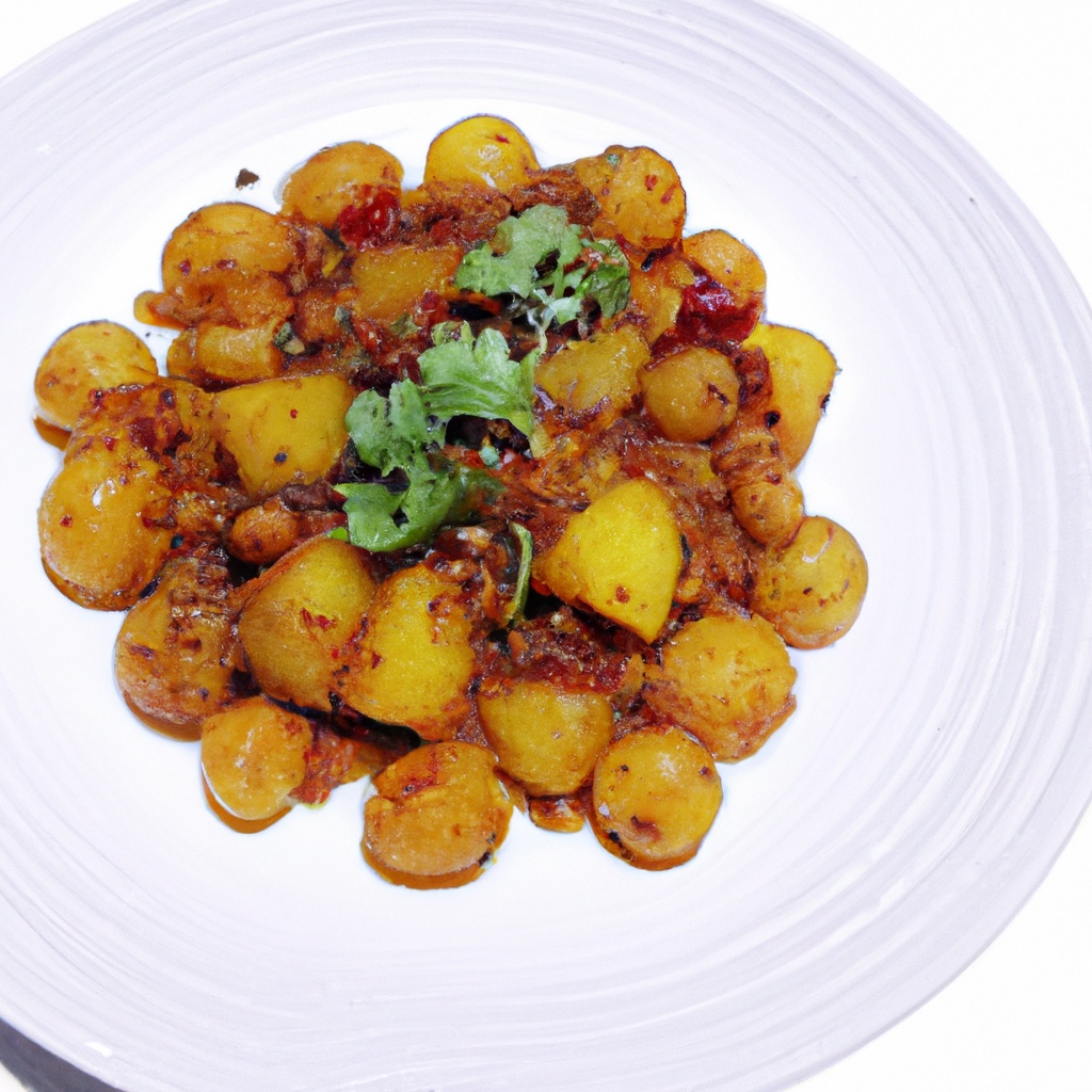 Aloo Channa Tarkari (Potato and Garbanzo Beans in a Curry) Recipe Wise