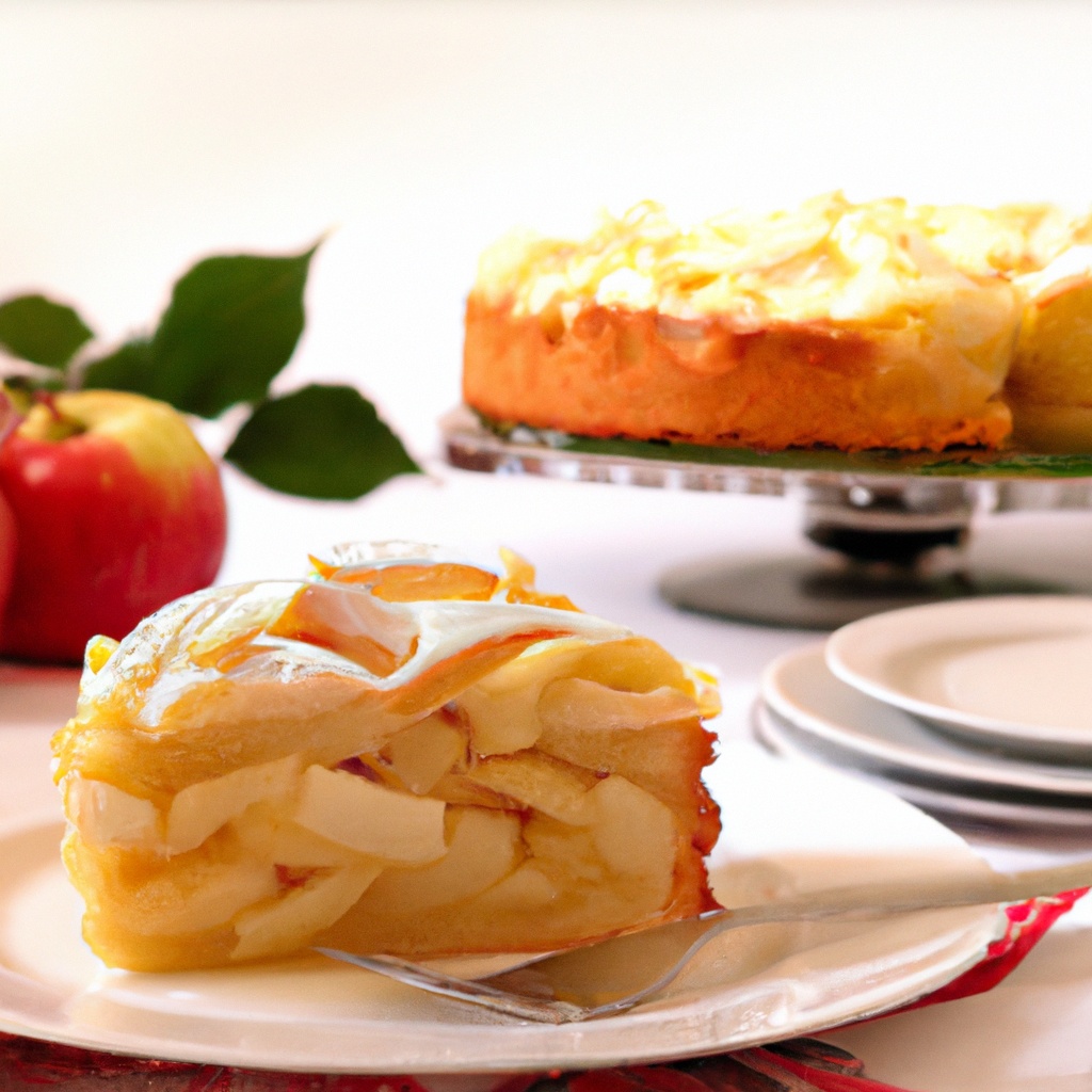 Apfel Sahne Torte (Apple Cream Cake) – Recipe Wise Apfel Sahne Torte (Apple Cream Cake) – Recipe Wise