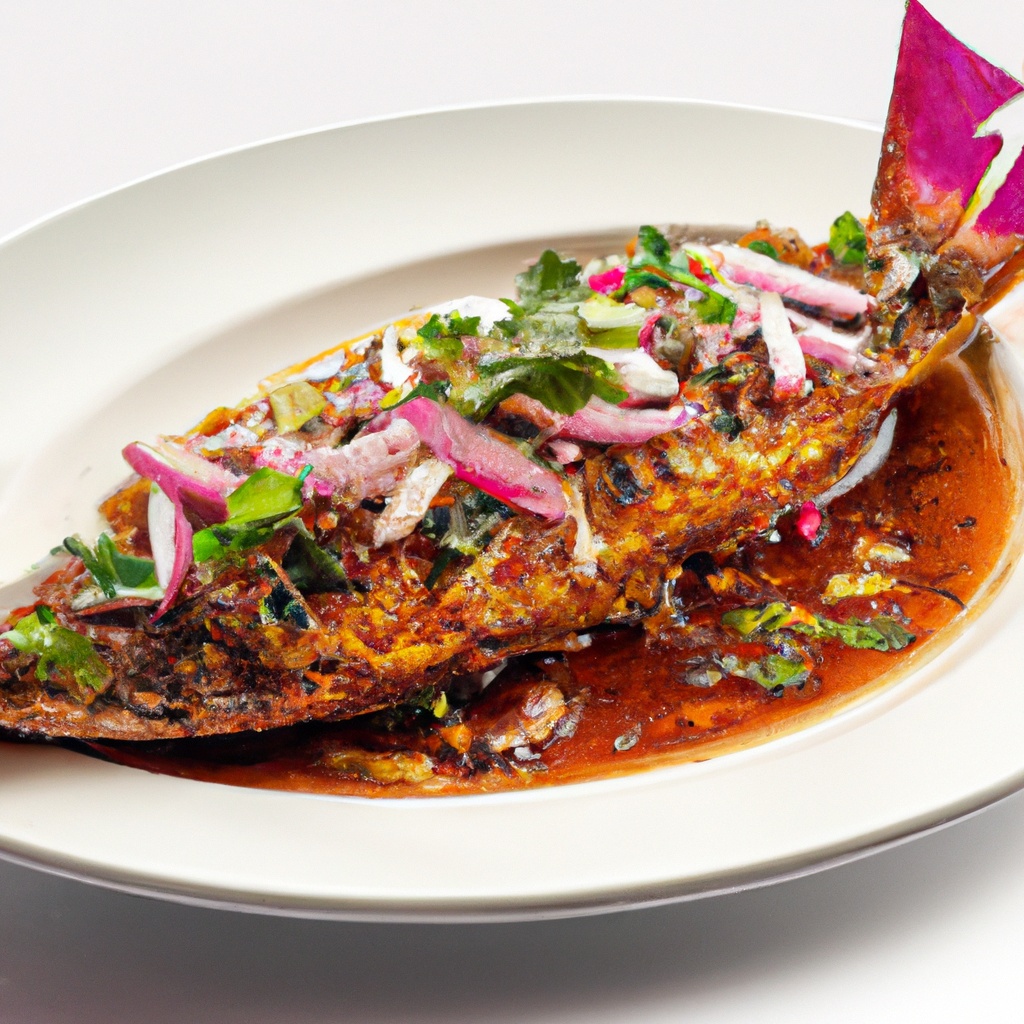 Broiled Red Snapper With Tamarind Sauce – Recipe Wise