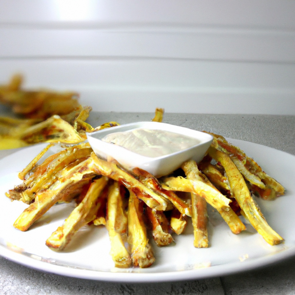 Celery Root French Fries With Remoulade Dipping Sauce Recipe Wise