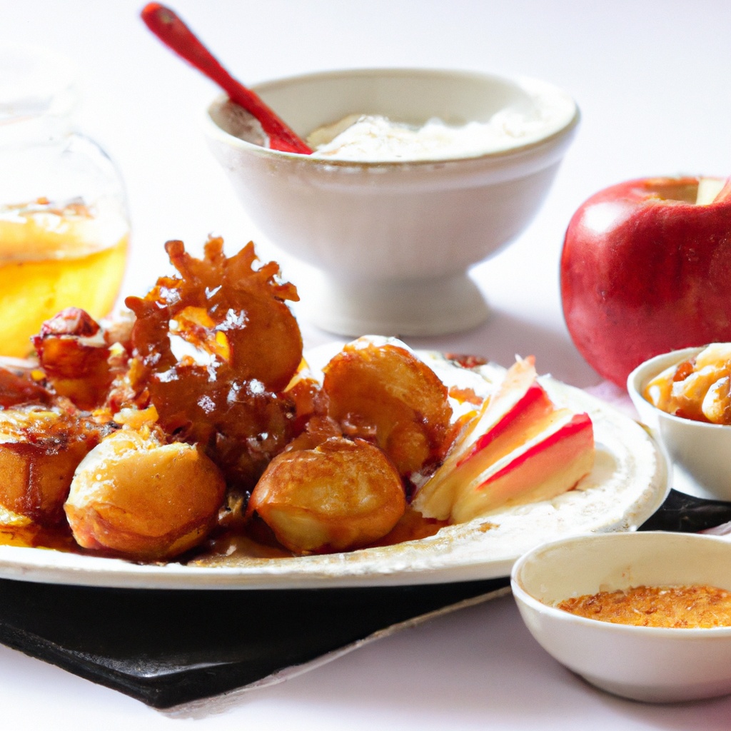 Chinese Toffee Apple Fritters Recipe Wise