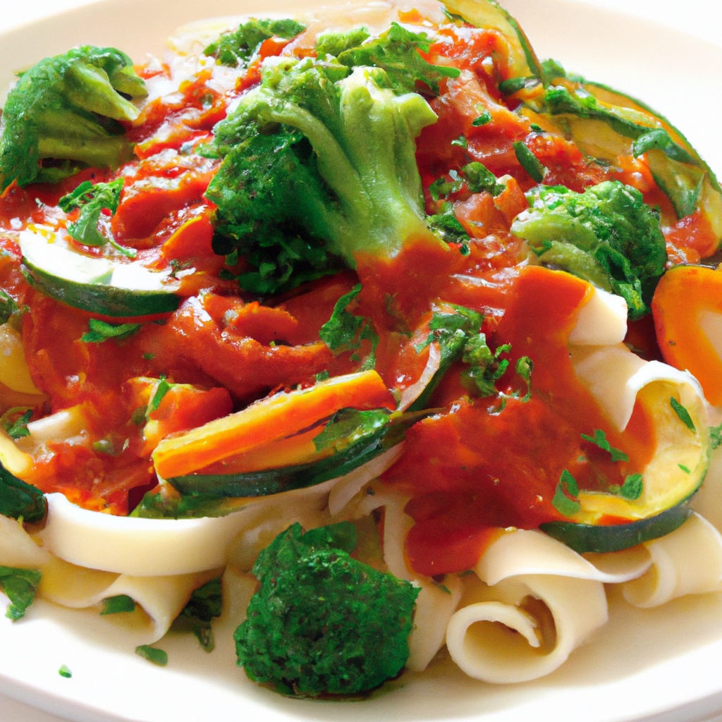 Delicious Low-Fat Pasta Primavera Sauce – Recipe Wise
