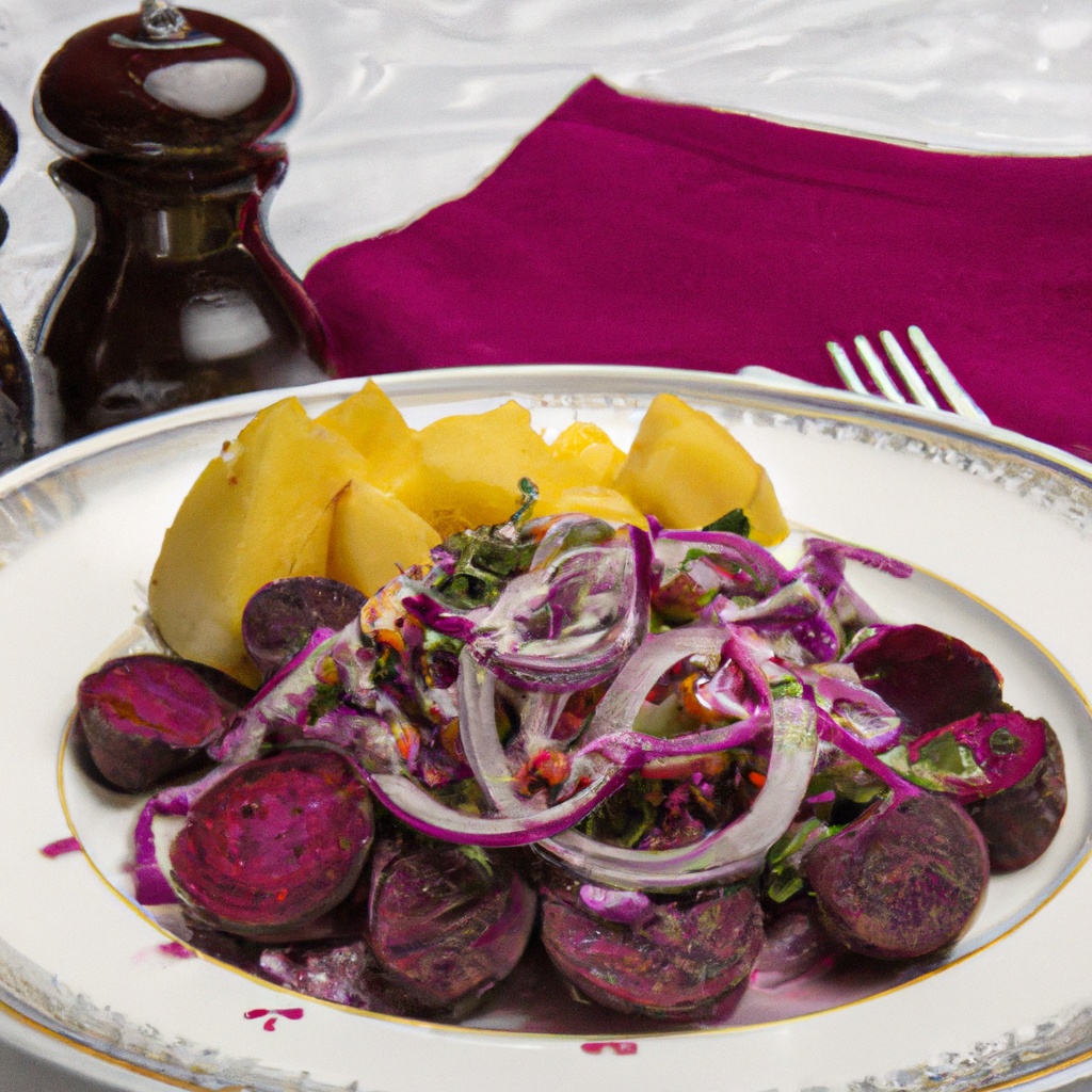 Ethiopian Beet & Potato Salad Recipe Wise
