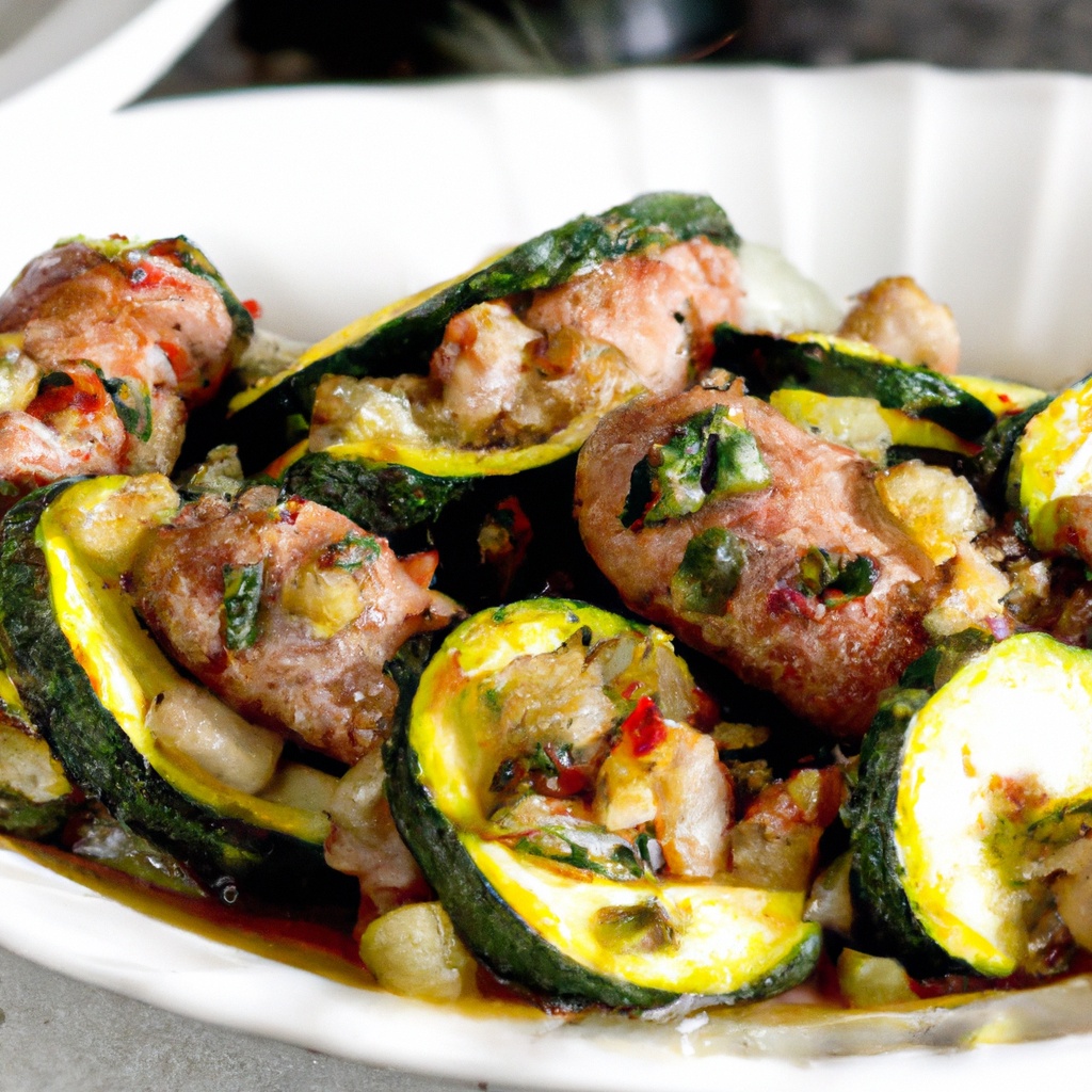 Evelyn S Spicy Italian Sausage And Zucchini Recipe Wise