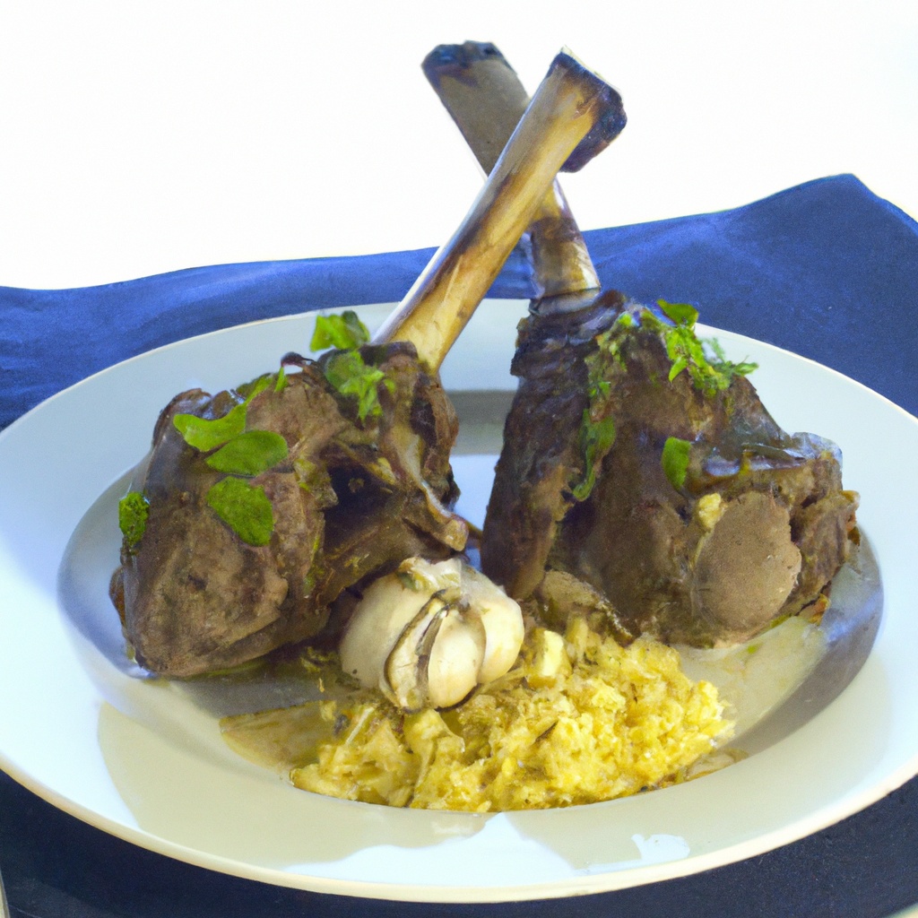 Garlic Lovers' Greek Lamb Shanks – Recipe Wise