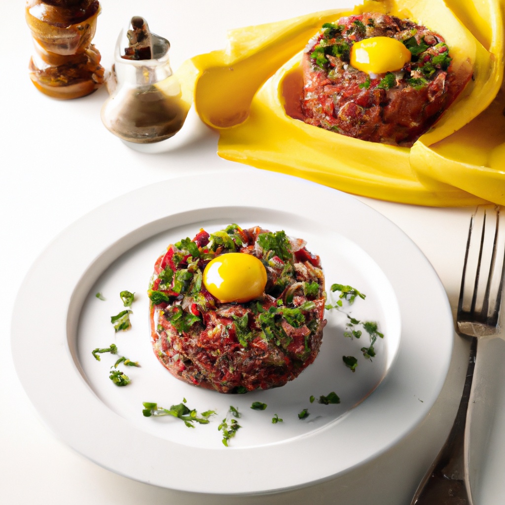 German Steak Tartare (hors D'oeuvres) Recipe Wise