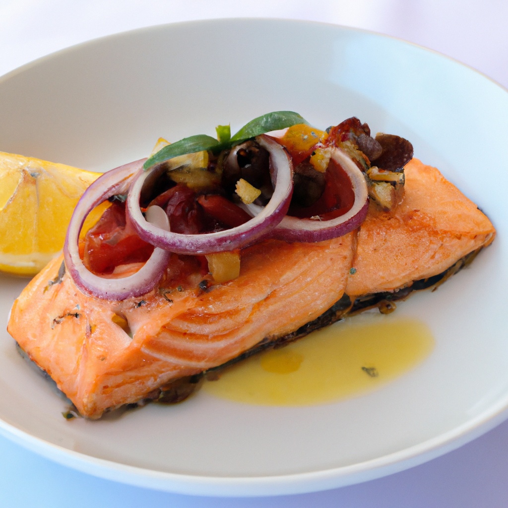 Greek-Style Baked Salmon – Recipe Wise