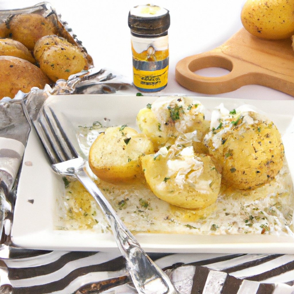 GreekStyle OvenRoasted LemonButter Parmesan Potatoes Recipe Wise