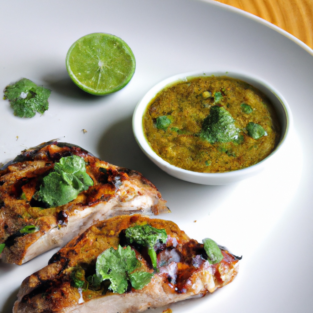 Grilled Asian Chicken With Cilantro & Lime Dipping Sauce Recipe Wise