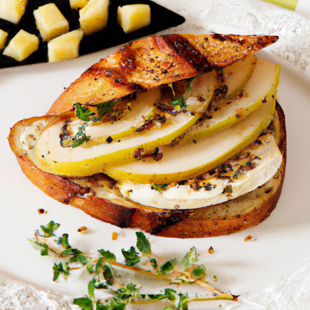 Grilled Brie and Pear Sandwich Recipe Wise