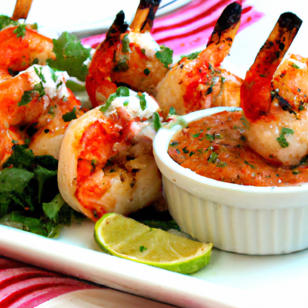 Grilled Coconut Shrimp Kabobs With Island Salsa Recipe Wise