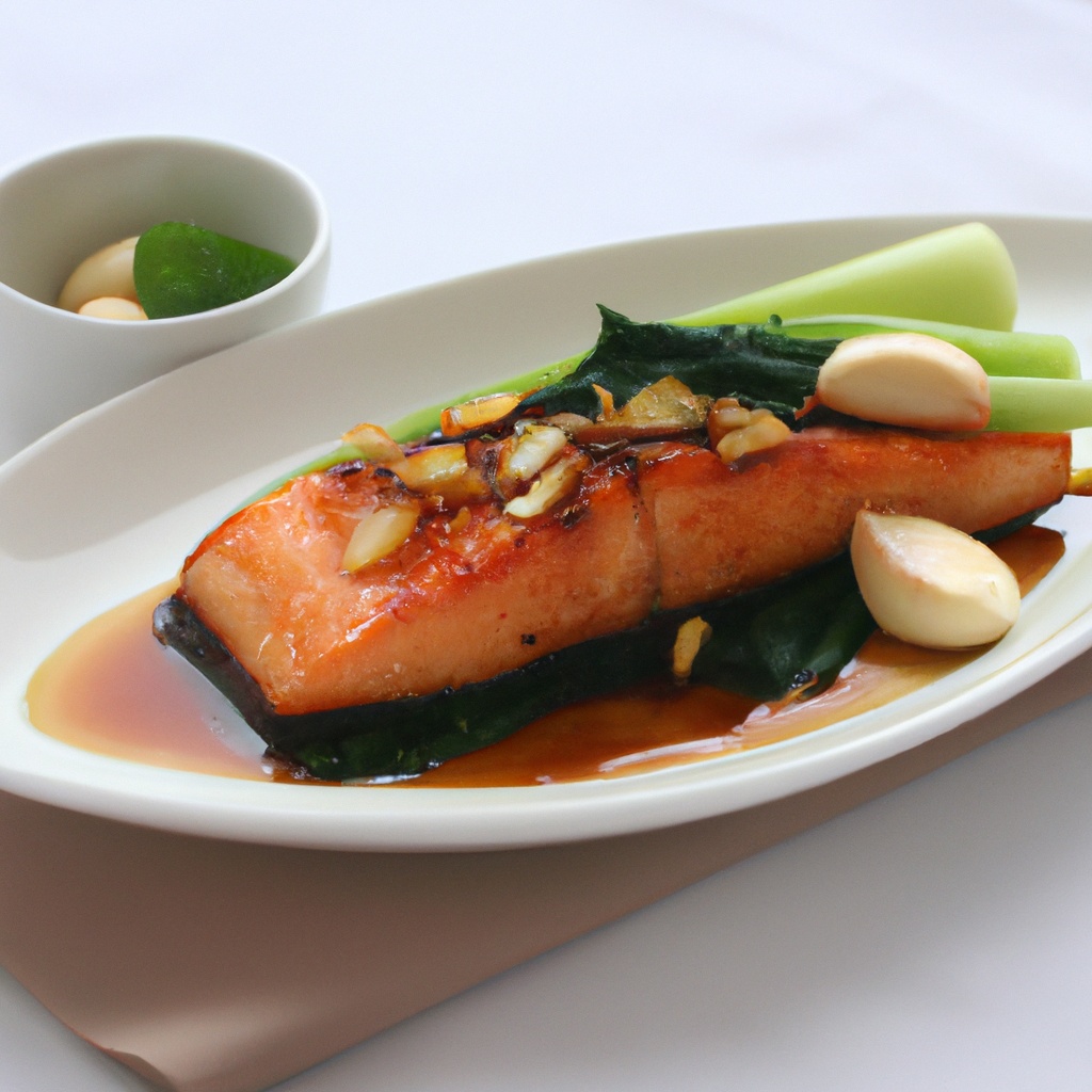 HoneySoy Glazed Salmon With Bok Choy Recipe Wise