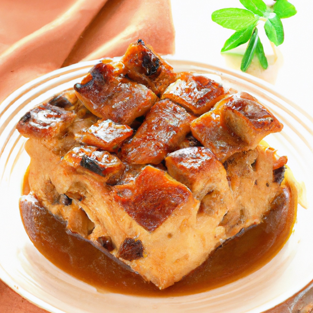 Irish Bread Pudding With Jack Daniels CaramelWhiskey Sauce Recipe Wise