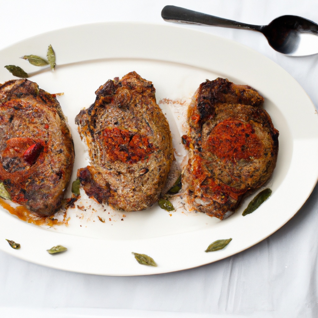 Italian Herb Pork Chops With Roasted Red Pepper Italian Dressing Recipe Wise
