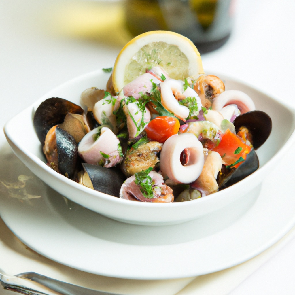 Italian Marinated Seafood Salad Recipe Wise Italian Marinated Seafood Salad Recipe Wise