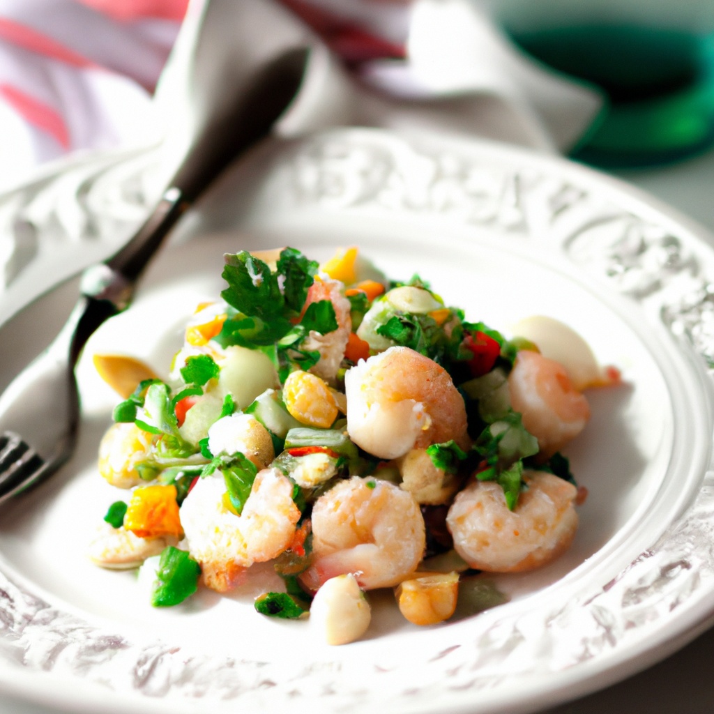Italian Scallop and Shrimp Salad Recipe Wise
