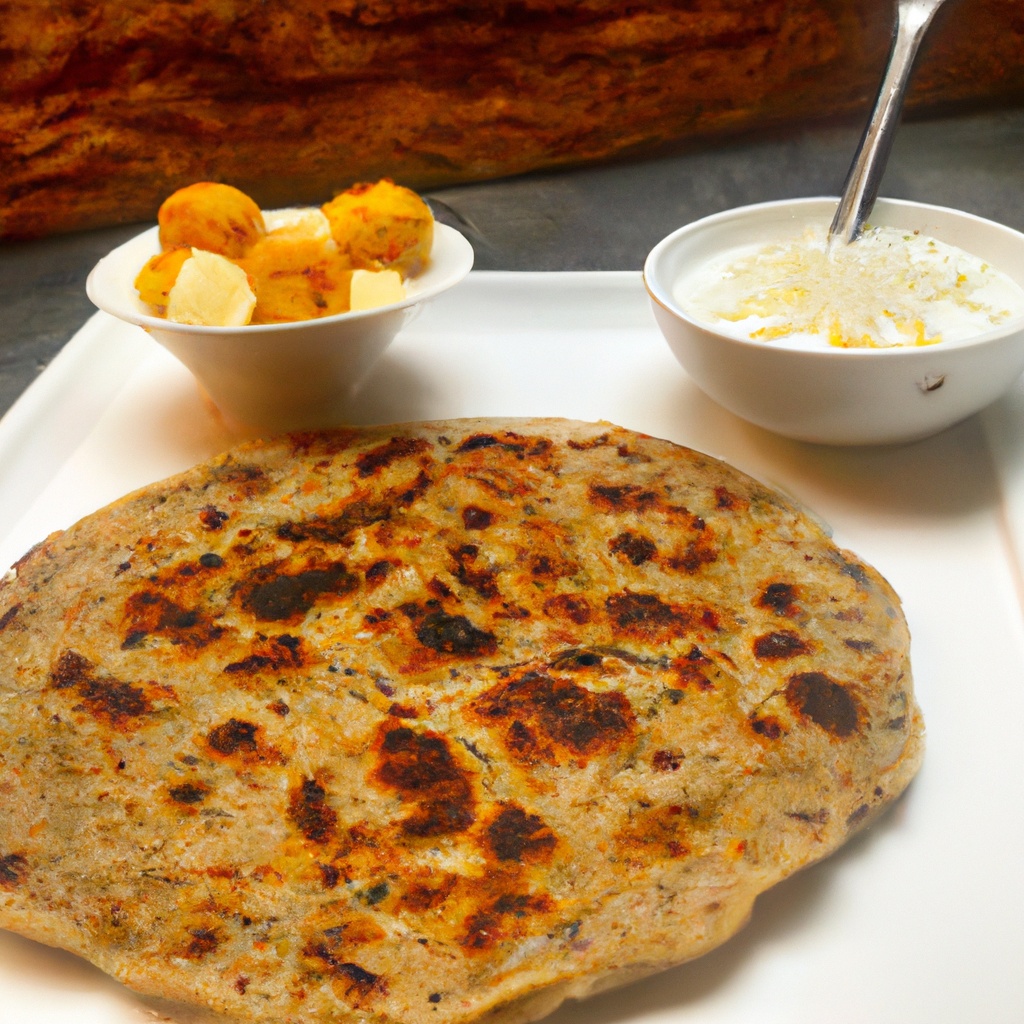 Kashmiri Aloo Paratha Potato Stuffed Indian Flat Bread Recipe Wise 1936