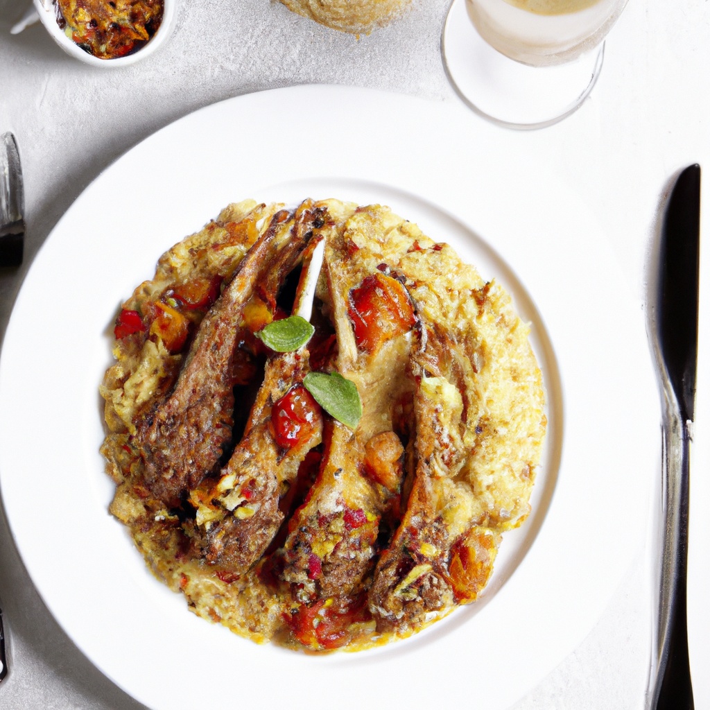 Lamb Chops with Couscous Greek style Recipe Wise