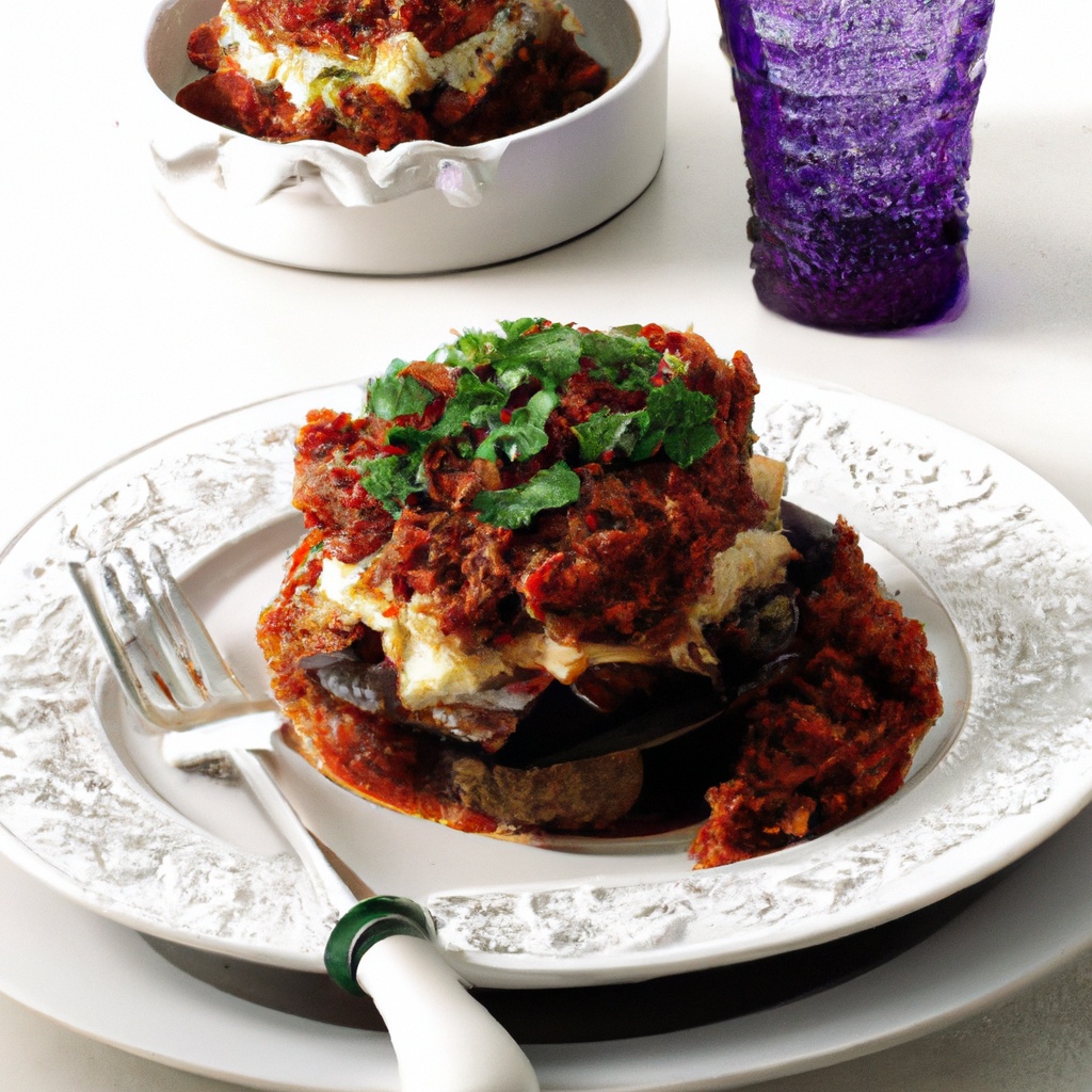 Layered Eggplant Hamburger Casserole Recipe Wise