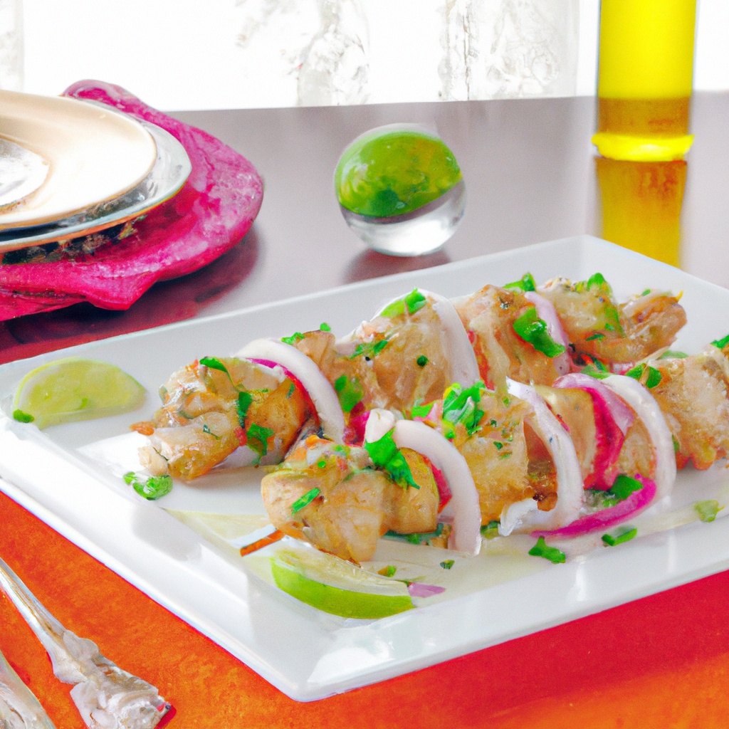 Lemon Ginger Coriander Chicken Kebabs Recipe Wise