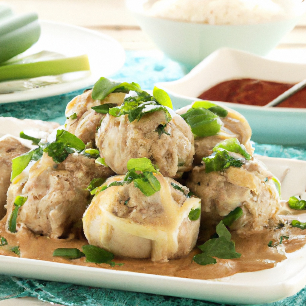 Lions' Heads With Spicy Coconut Sauce Recipe Wise