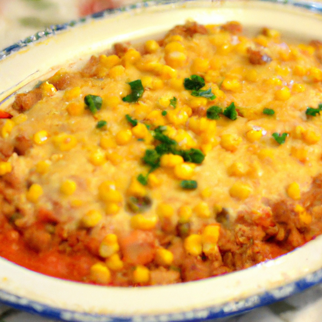 Lite Mexican Casserole With Cornbread Topping Recipe Wise lite-mexican-casserole-with-cornbread-topping-recipe-wise