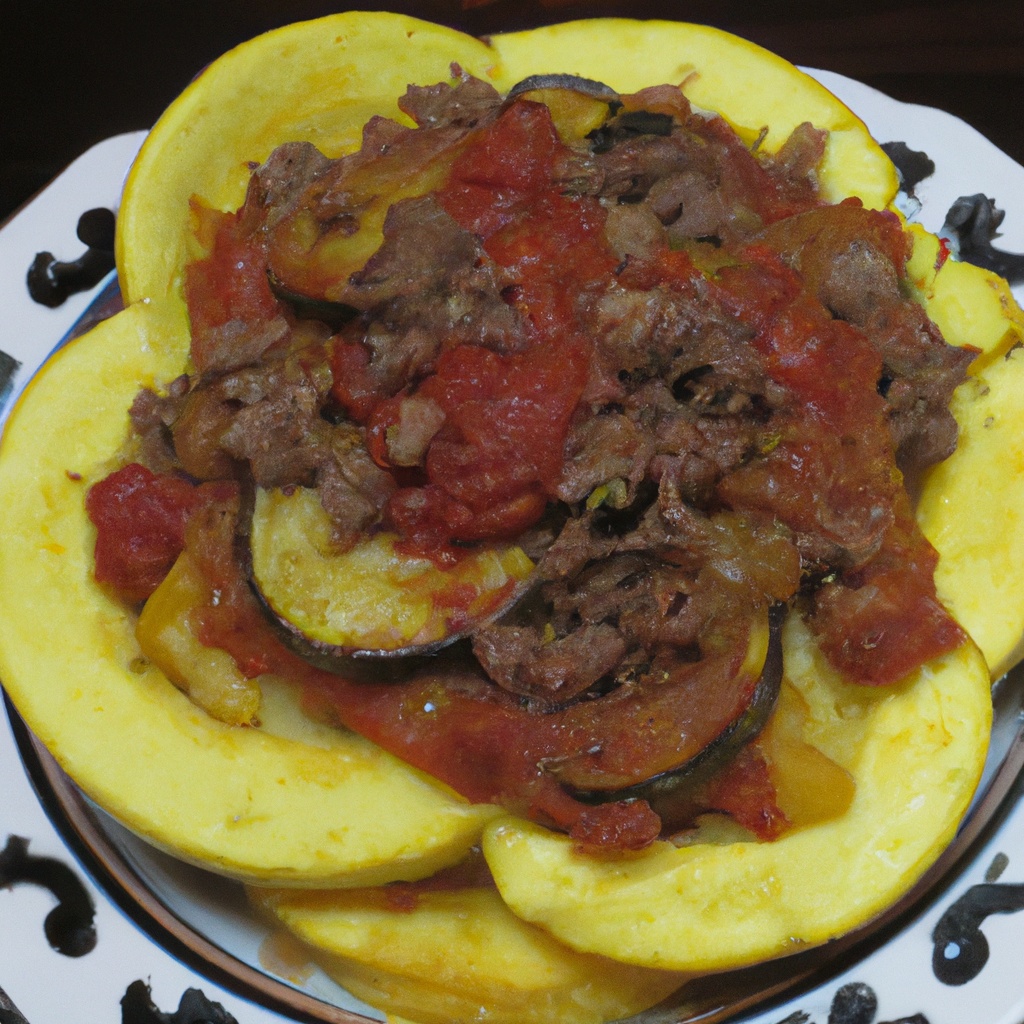 EvaS Mexican Squash With Ground Meat
