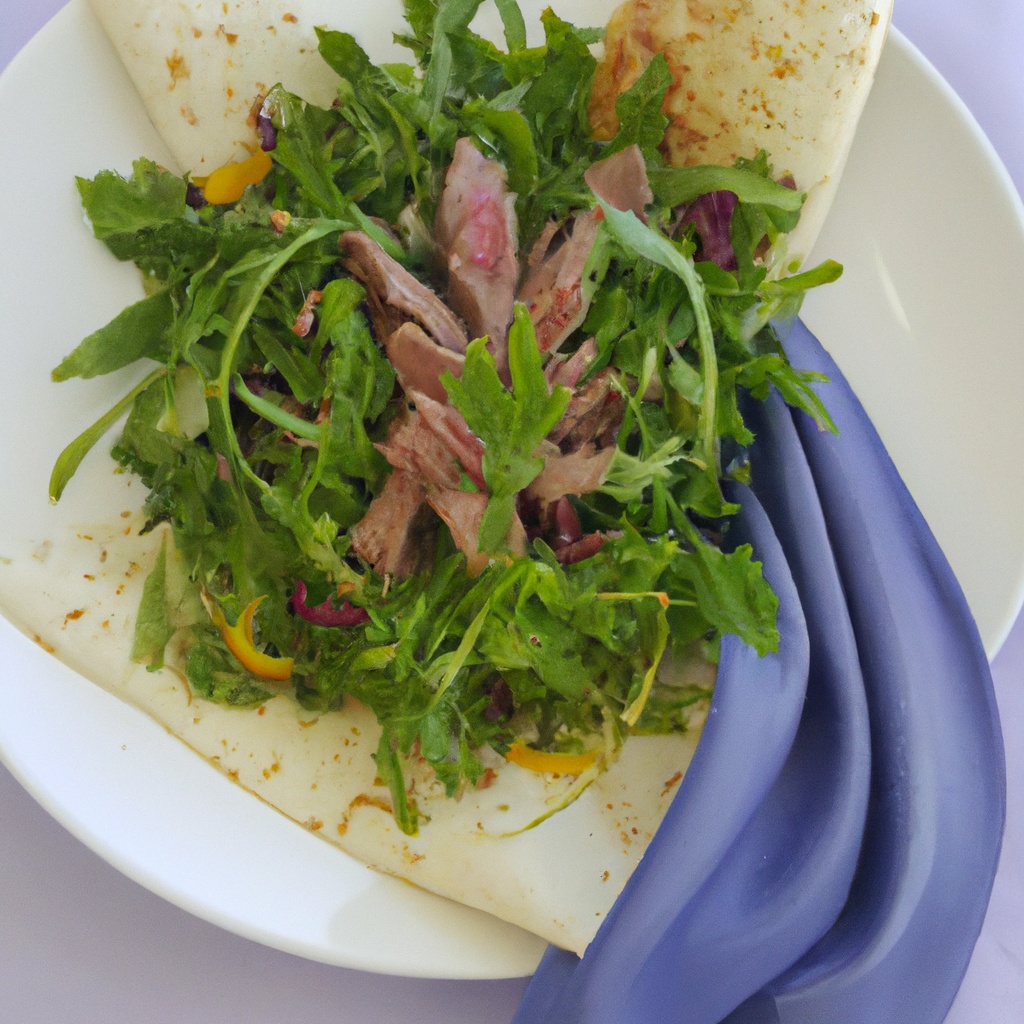 Moroccan Lamb Salad Wraps – Recipe Wise