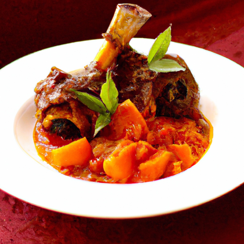 Moroccan-Style Lamb Shanks with Apricots – Recipe Wise