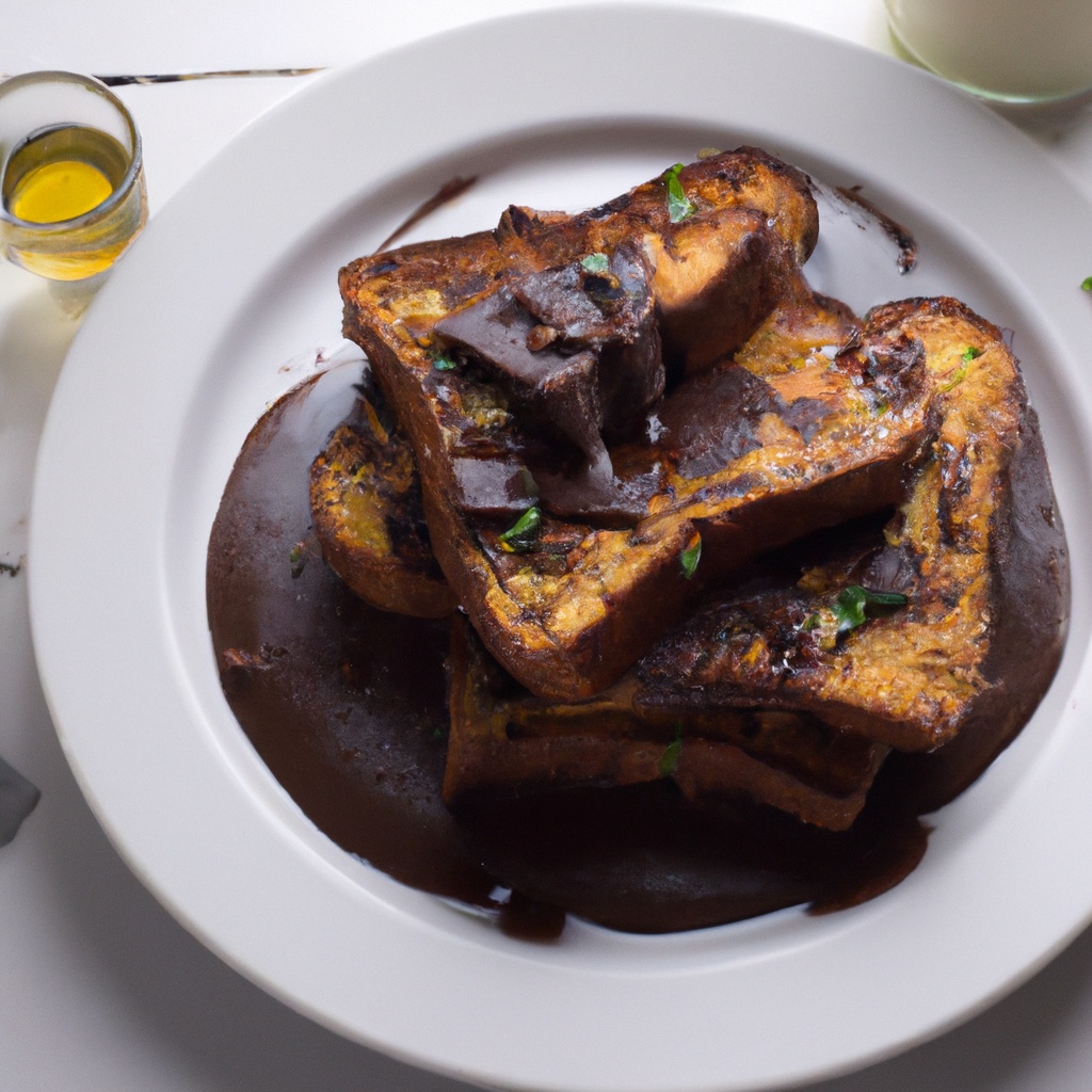 Norma's Chocolate Decadence French Toast With Valrhona Sauce Recipe Wise