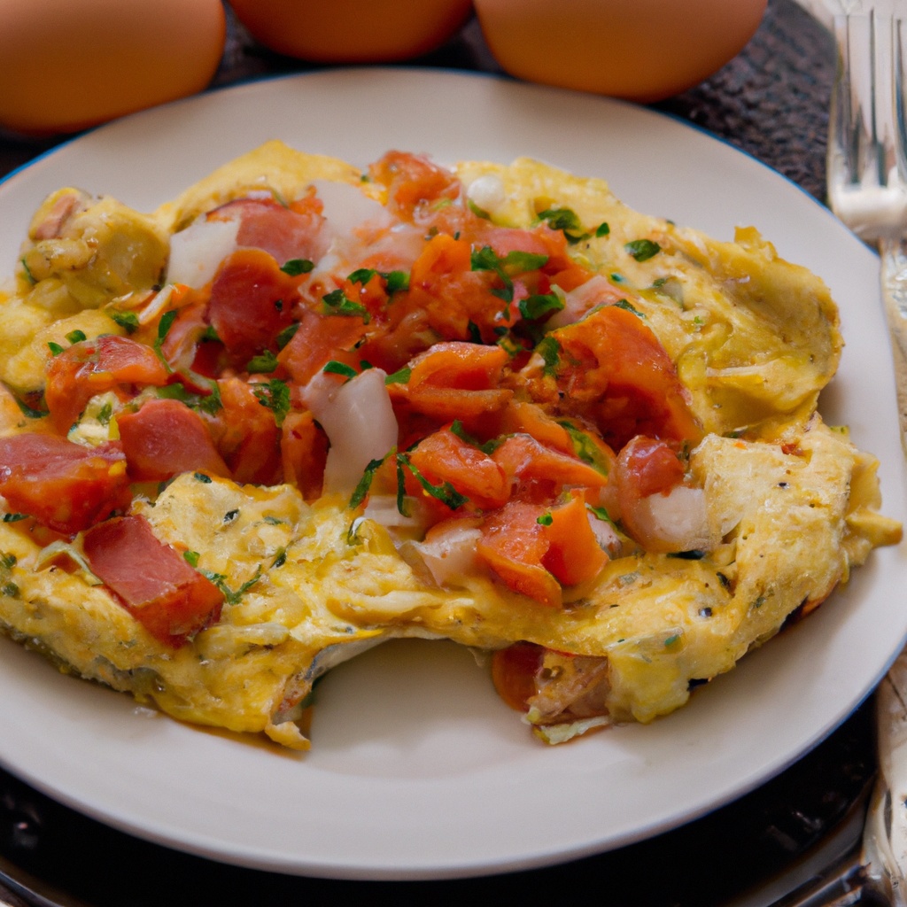 Nova Scotia Lox (Smoked Salmon) & Cream Cheese Frittata – Recipe Wise