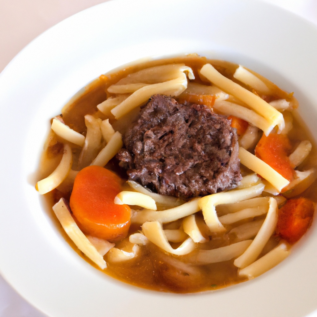 Old-Fashioned Beef And Noodle Soup – Recipe Wise