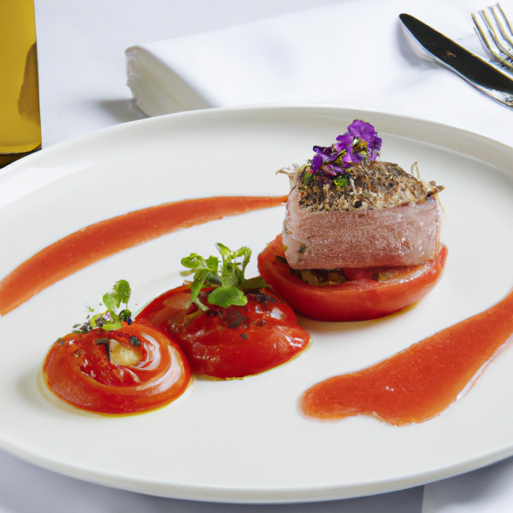 Olive Oil Poached Tuna With Roasted Tomato Sauce Recipe Wise