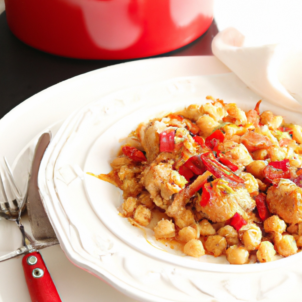 OnePot Spanish Chickpea Chicken Recipe Wise