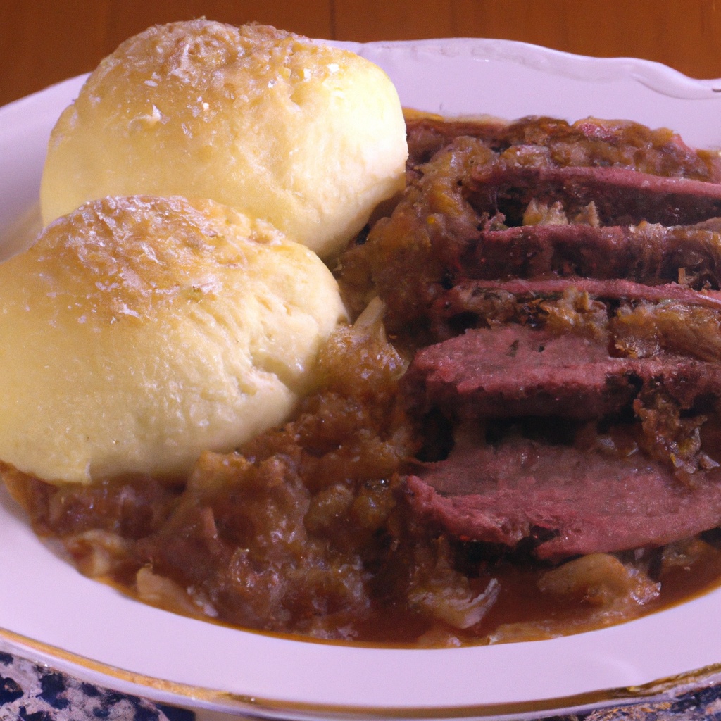 Pennsylvania Dutch Brisket With Sauerkraut and Dumplings Recipe Wise