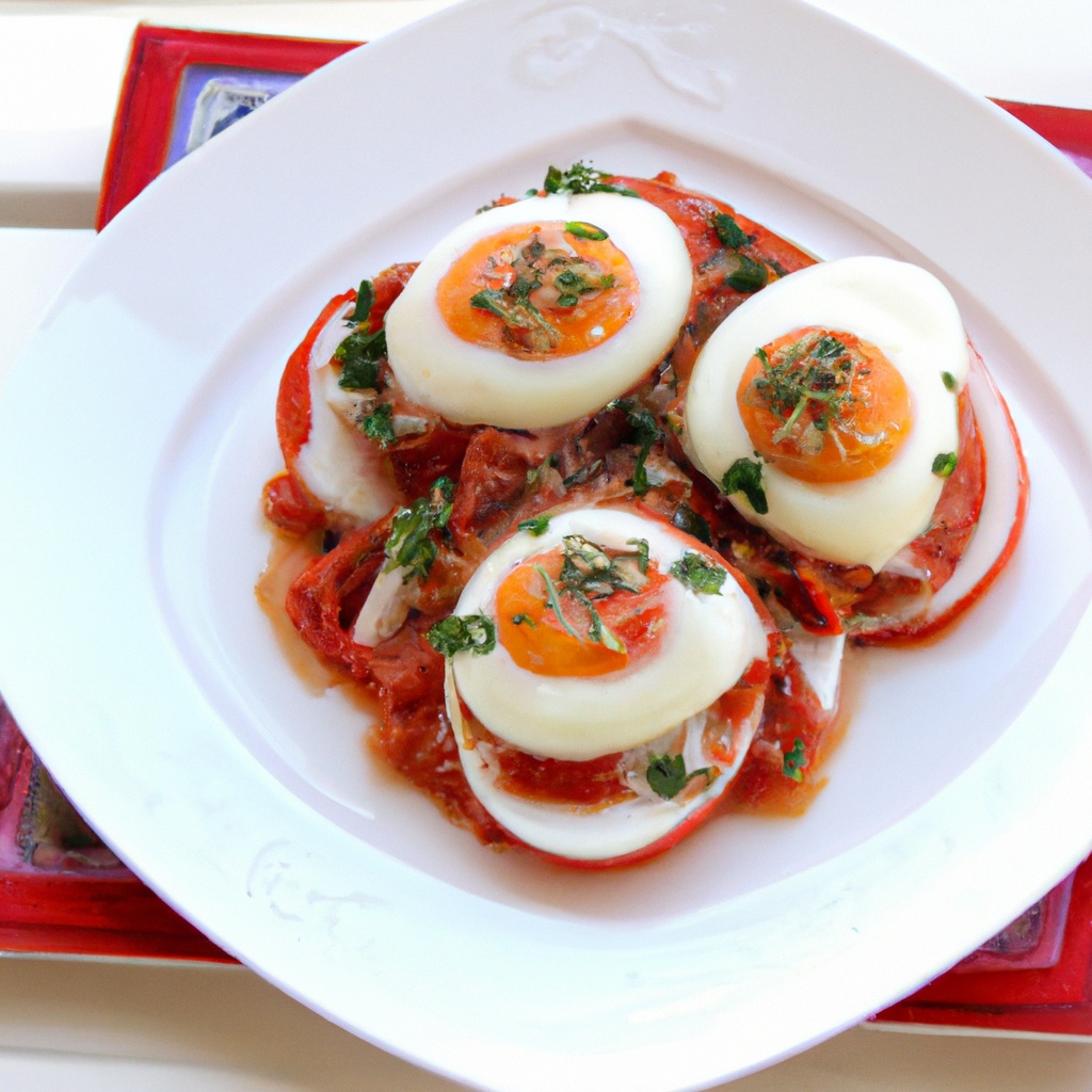 Persian Eggs Poached in Tomato Sauce Recipe Wise