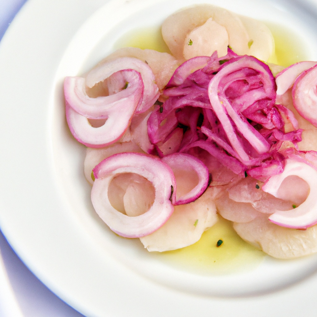 Peruvian Ceviche With Pickled Red Onions Recipe Wise