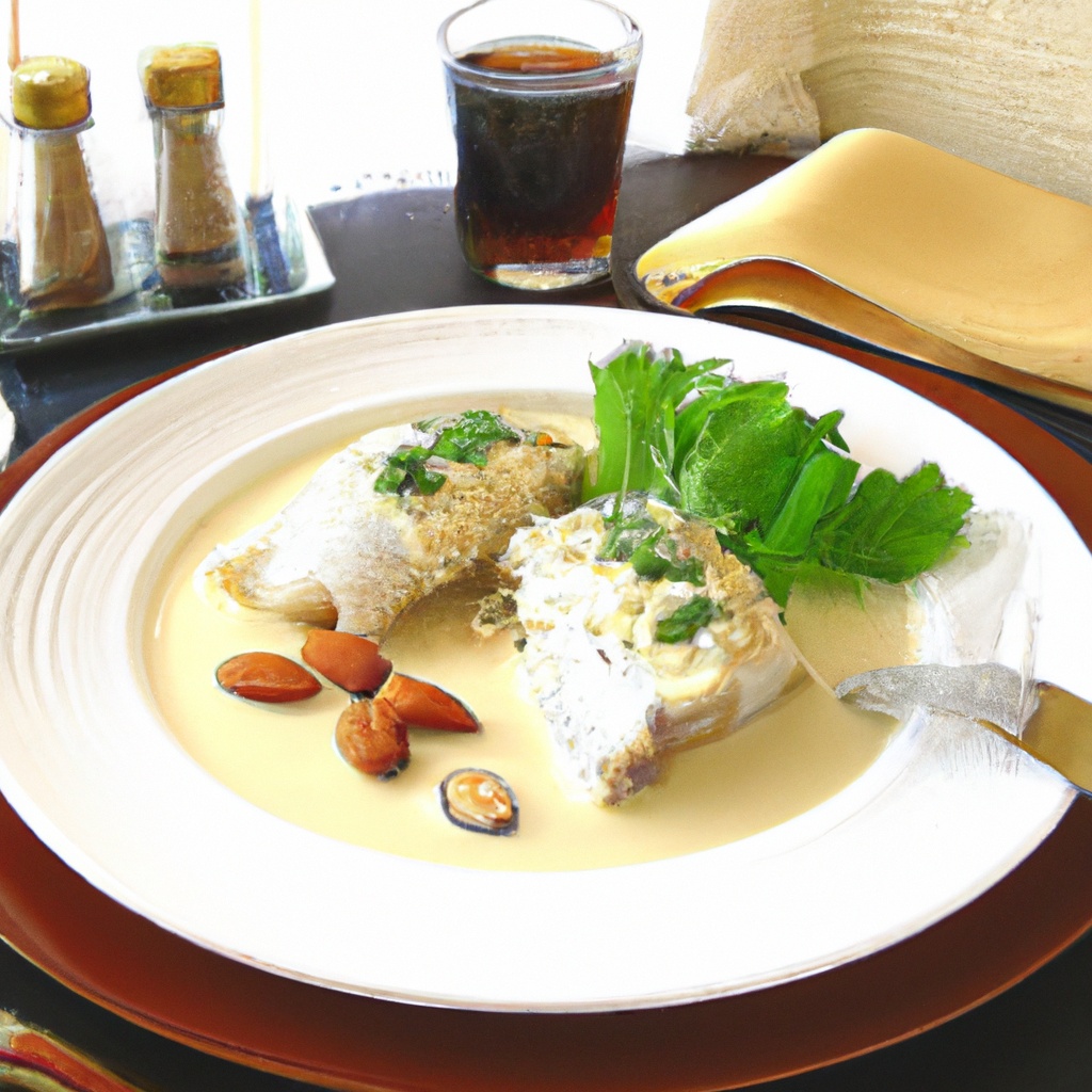 Pickerel in Almond Butter Sauce Recipe Wise