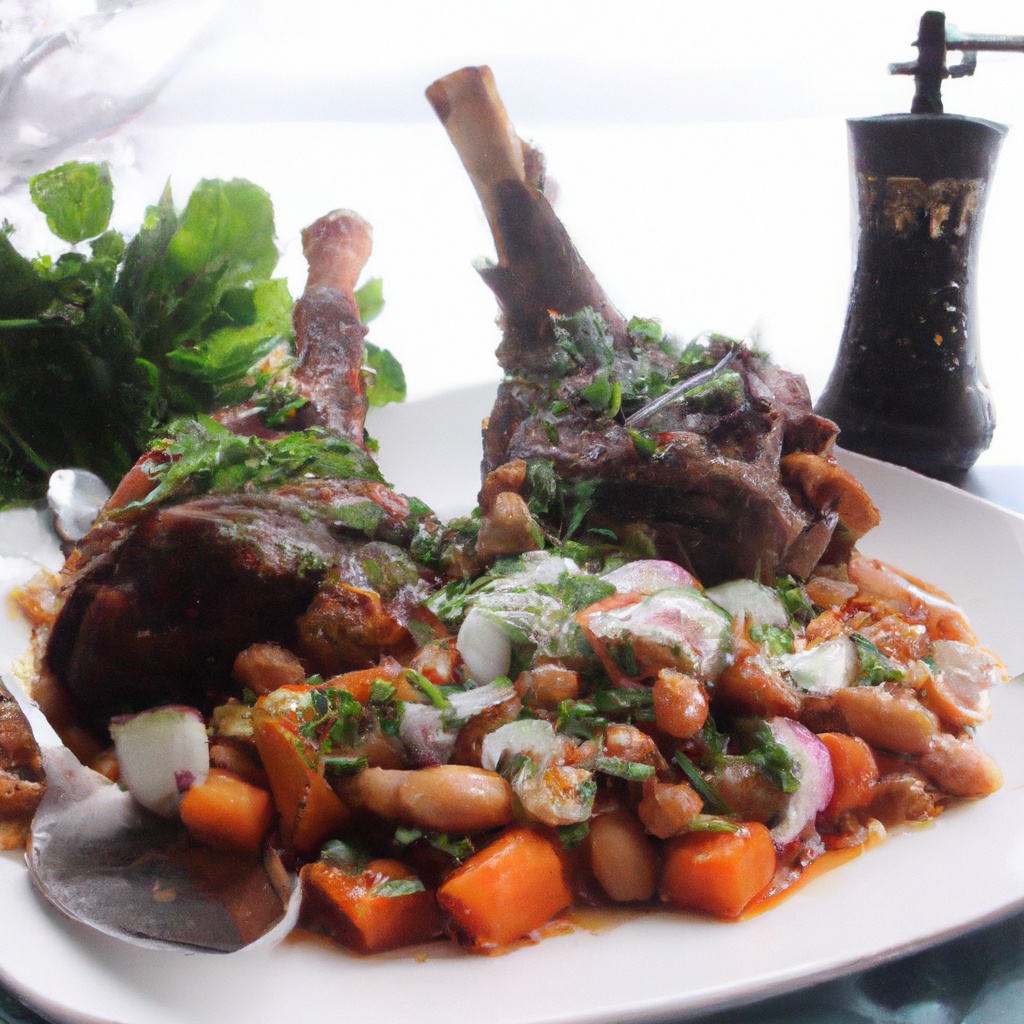 Pressure Cooker Lamb Shanks with White Beans – Recipe Wise