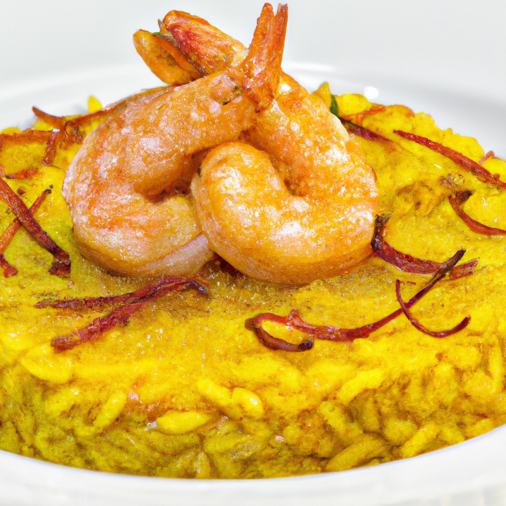 Saffron Arroz Con Camarones (Saffron Rice With Shrimp) Recipe Wise