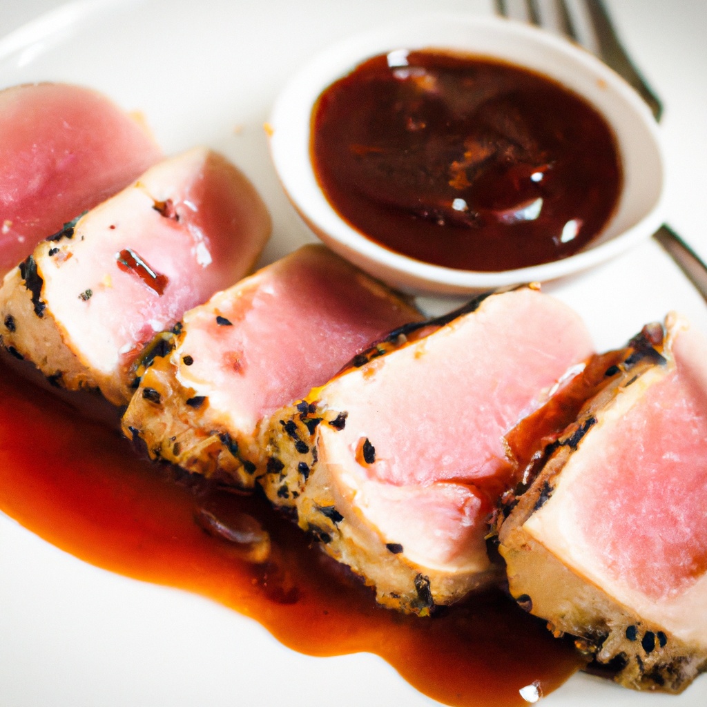 Seared Tuna Asian BBQ Sauce – Recipe Wise