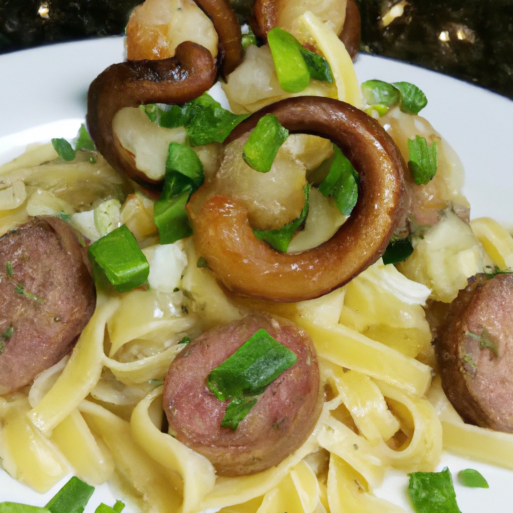 Shrimp and Andouille Sausage with Mustard Sauce Recipe Wise
