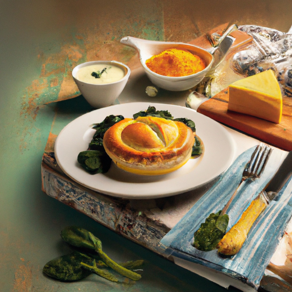 Smoked Haddock, Spinach and Cheese Sauce Pie Recipe Wise