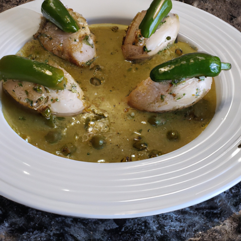 Smothered Green Chili Pepper Chicken Recipe Wise