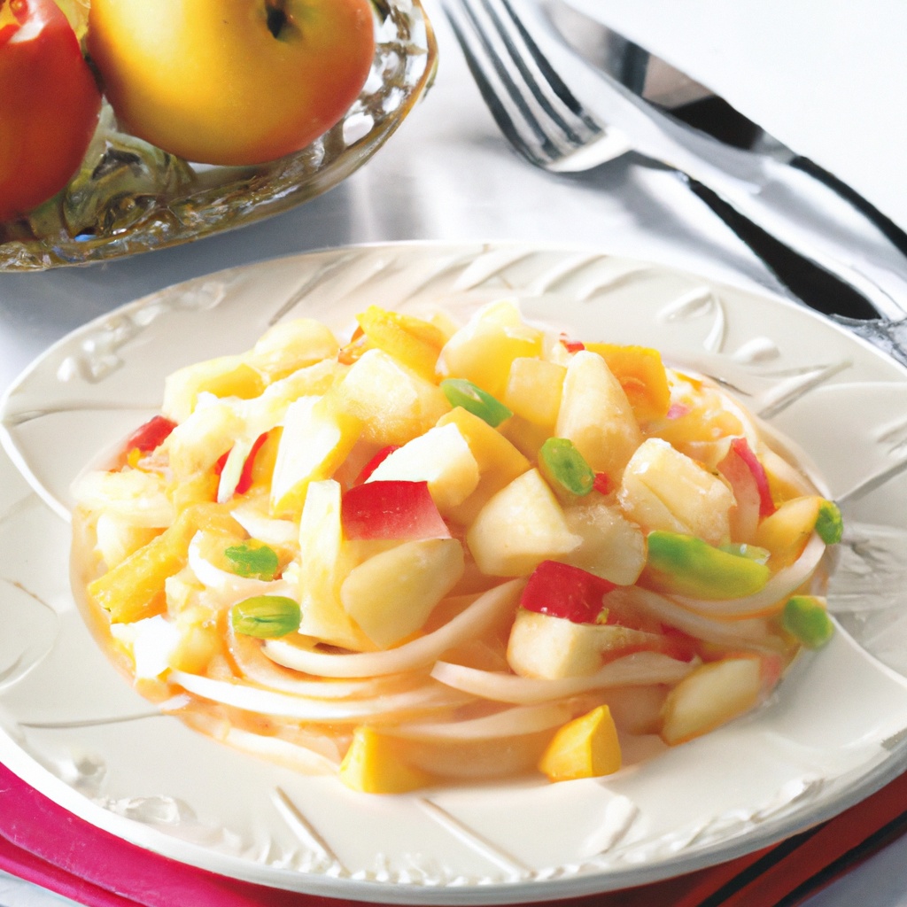 Spaghetti Fruit Salad