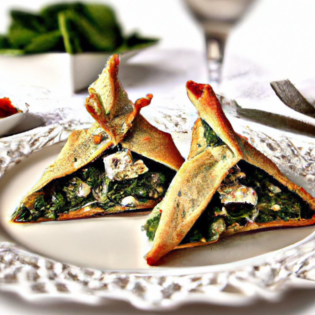 Spinach-Phyllo Triangleshouston Texas