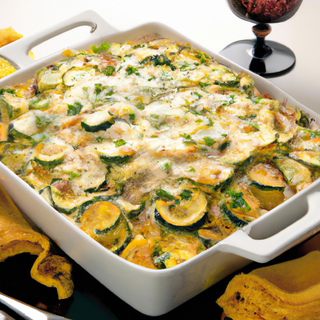 Summer Squash and Onion Cheesy Casserole – Recipe Wise