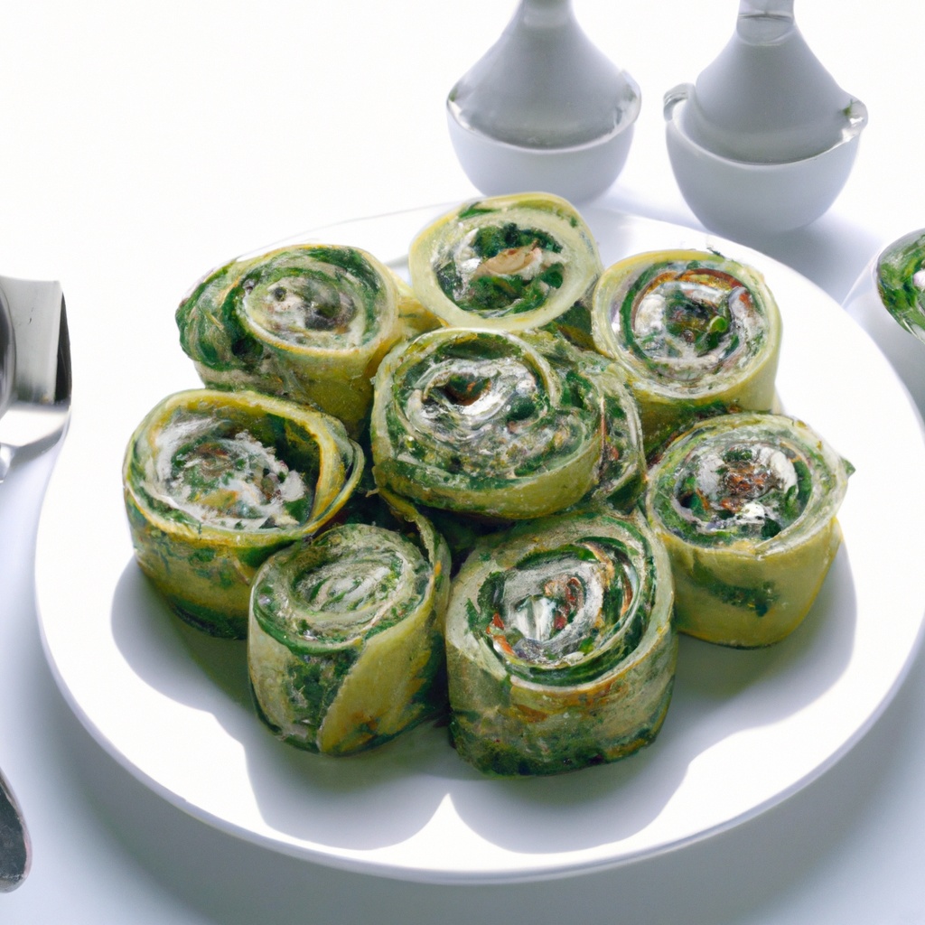 Swiss Cheese And Spinach Pinwheels – Recipe Wise