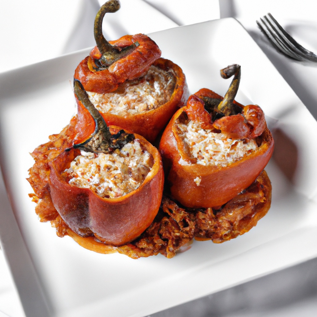 Tofu and Rice Stuffed Peppers Recipe Wise