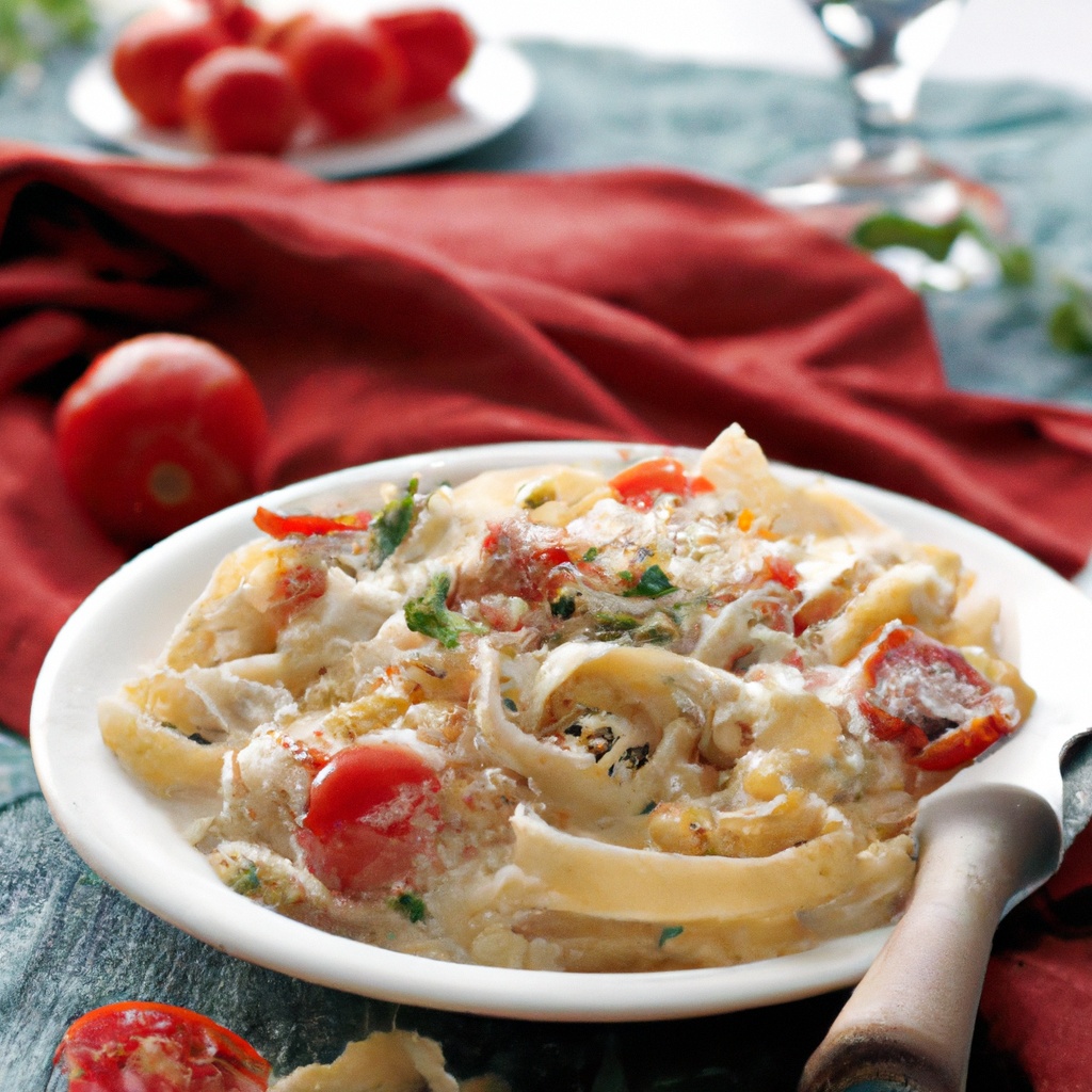 TomatoBasil Alfredo Pasta Recipe Wise